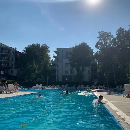 Апартаменты Seaside Polanki - Summer Outdoor Swimming Pool, Saunas, Two Playgrounds For Children, Gym, Individual Garage Included In The Price, Street Klonowa 17d Колобжег