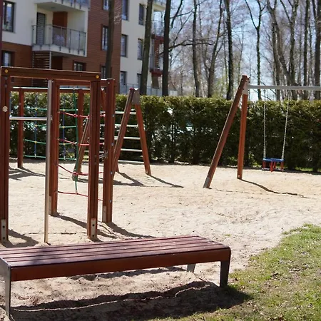 شقة Seaside Polanki - Summer Outdoor Swimming Pool, Saunas, Two Playgrounds For Children, Gym, Individual Garage Included In The Price, Street Klonowa 17d كولوبرزيغ