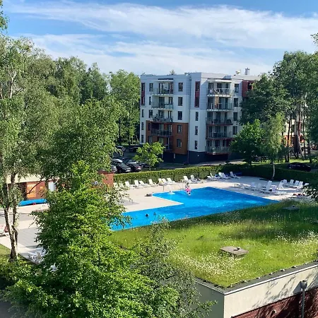Seaside Polanki - Summer Outdoor Swimming Pool, Saunas, Two Playgrounds For Children, Gym, Individual Garage Included In The Price, Street Klonowa 17d Apartman Kołobrzeg